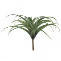 Artikel Deco Tillandsia konstgjord konstgjord växt för att sticka grön Ø45cm