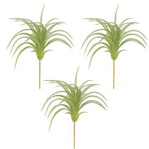 Artikel Tillandsia Gröna konstgjorda växter med pinne Ø17cm 3 st