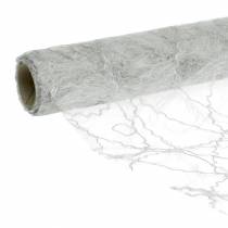 Bordsband bordslöpare silver 30cm 25m
