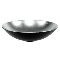 Bordsdekorationsskål silver Ø28cm plast