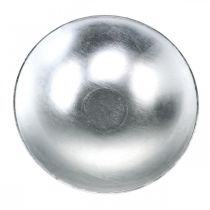 Bordsdekorationsskål silver Ø28cm plast