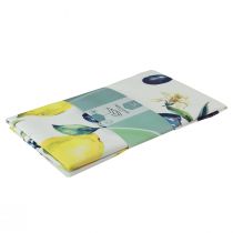 Artikel Bordslöpare citroner och oliver bordslöpare sommartextil 138×32cm