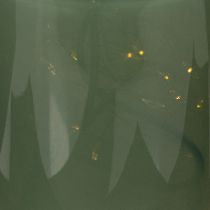 Artikel LED-bordslampa med blommönster för elegant vardagsrumsbelysning, 23 cm