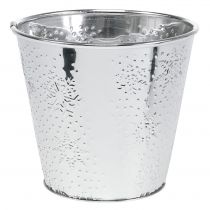 Artikel Kruka med snöflingamönster Ø16,5cm H14,5cm 1 st