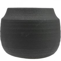 Artikel Planteringskruka Svart Keramik Blomkruka Ø23cm H19,5cm