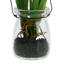 Artikel Druvhyacint konstgjord rosa i glas 16cm