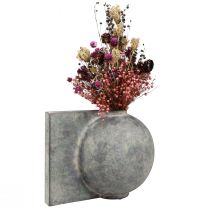 Artikel Torkade blommor lila klöver halm blommor lin dill 35cm 150g