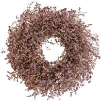Artikel Torkad blomsterkrans havslavendel natur Ø30cm