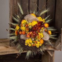 Bukett torkade blommor Bukett ängsblommor Apelsin H50cm 300g