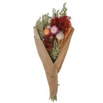 Artikel Bukett torkade blommor Bukett ängsblommor Röd H50cm 150g