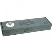 Artikel Verktygssats med torkade blommor, gult för kreativa buketter och dekorativa kransar, 60 cm – naturprodukt