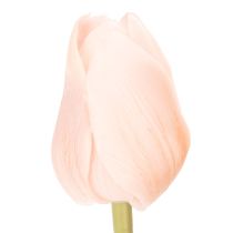 Artikel Konstgjord tulpanbukett, färgglad, realistisk dekoration, hög kvalitet för hemmet, 43 cm, 7 stycken