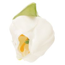 Artikel Konstgjord tulpan, realistisk dekoration, hållbar konstgjord blomma för hemmet, 21 cm, 6 stycken