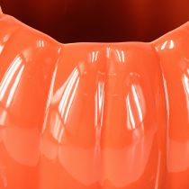 Artikel Kruka keramik pumpa orange blandad Ø14cm H10cm 2 st