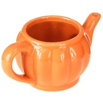 Artikel Keramisk kruka/tekanna, blandad orange, 15×9×6,5 cm, 2 stycken