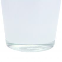 Artikel Glaskruka vit Ø11,5cm H11cm