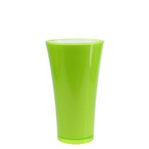 Vas &quot;Fizzy&quot; Ø16cm H27cm Äppelgrön 1 st