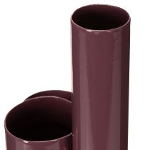 Artikel Smal, modern vas för elegant bordsdekoration, exklusiv dekorativ vas, slående design, 31 cm
