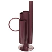 Artikel Smal, modern vas för elegant bordsdekoration, exklusiv dekorativ vas, slående design, 31 cm
