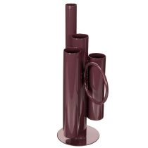 Artikel Smal, modern vas för elegant bordsdekoration, exklusiv dekorativ vas, slående design, 31 cm