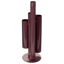 Artikel Smal, modern vas för elegant bordsdekoration, exklusiv dekorativ vas, slående design, 31 cm