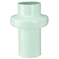 Artikel Vas Metall Vas Dekoration Mintgrön Pastell Ø16,5cm H23,5cm