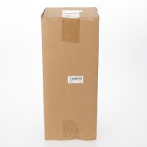 Artikel Vas med räfflad design för elegant inredning i vardagsrummet, 33 cm