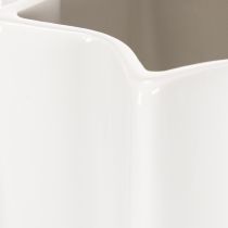Artikel Blomvas räfflad modern dekorativ vas 38cm