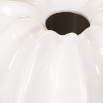Artikel Pumpa-dekorativ vas, glansig, höstdekoration för vardagsrum, 19 cm