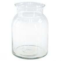 Dekorativ glasvas lykta glas klar Ø18,5cm H25,5cm
