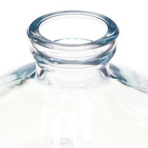 Artikel Vaser lökformade planglas dekorativa vaser blå Ø9cm H6cm 6 st