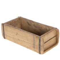Artikel Vintage trälåda, tegelformad, 30 cm