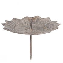 Artikel Vintage ljusstake grå att plugga in Ø11cm H8,5cm 4st