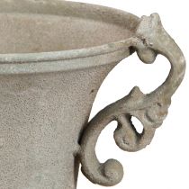 Artikel Vintage trofé grå metall trofé med handtag H22,5cm