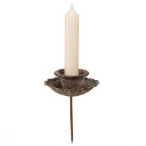 Artikel Vintage spetsig ljushållare för insättning Ø8,5cm H11,5cm 4st
