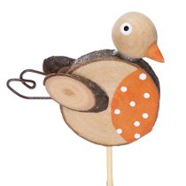 Artikel Träpinnar för fågelträdgård för kreativ dekoration på vår och sommar, 33 cm, 16 stycken