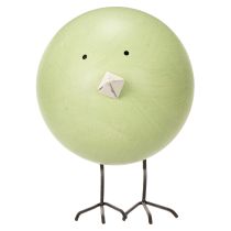 Artikel Dekorativa kycklingfigurer som ett glatt blickfång för vår och påsk, 12 cm, 3 stycken