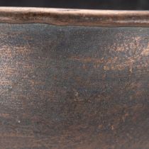 Artikel Dekorativt fågelbad, blomskål med spaljé, nostalgiskt utseende, snygg trädgårdsdekor, 75 cm