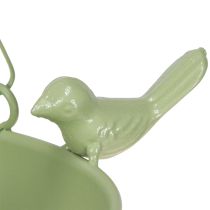 Artikel Väderbeständig fågelmatare med kedjeupphängning och dekorativa fåglar, 47 cm