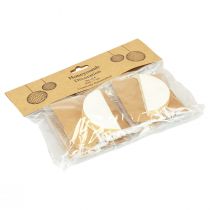 Artikel Honeycomb bollar honeycomb bollar jul vit glitter Ø7cm 4st