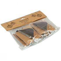 Artikel Honeycomb bollar honeycomb bollar lök svart guld Ø8cm 4st