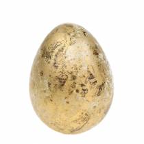 Artikel Vaktelägg som dekoration tomt guld 3cm 50 st