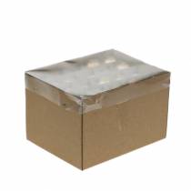 Artikel Vaktelägg som dekoration tomt guld 3cm 50 st