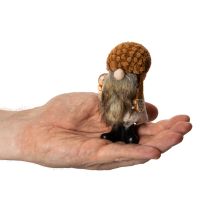 Artikel Gnomfigur med skägg och spetsig hatt, 10 cm, 3 stycken