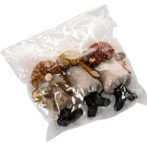 Artikel Gnomfigur med skägg och spetsig hatt, 10 cm, 3 stycken