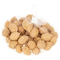 Artikel Valnötter till dekoration, naturprodukt, 3-4 cm, 300 g