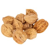 Artikel Valnötter, en naturprodukt för bordsdekoration och gör-det-själv-projekt. Naturliga valnötter, 4-5 cm, 300 g.