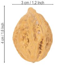 Artikel Valnötter, en naturprodukt för bordsdekoration och gör-det-själv-projekt. Naturliga valnötter, 4-5 cm, 300 g.