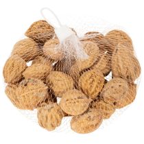 Artikel Valnötter, en naturprodukt för bordsdekoration och gör-det-själv-projekt. Naturliga valnötter, 4-5 cm, 300 g.