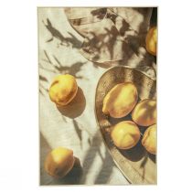 Artikel Väggdekorationsbild med citroner sommardekoration för upphängning 40x60cm